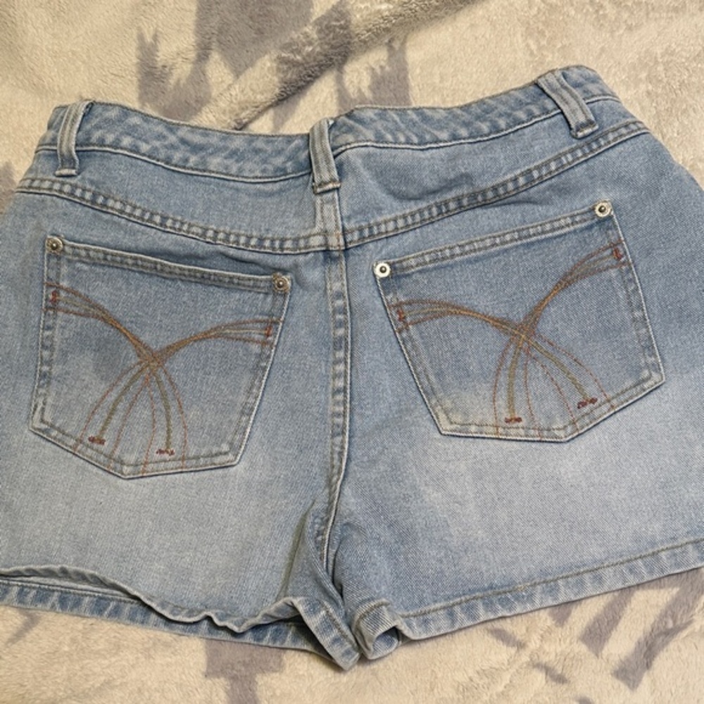 Classic Light Blue Denim Shorts